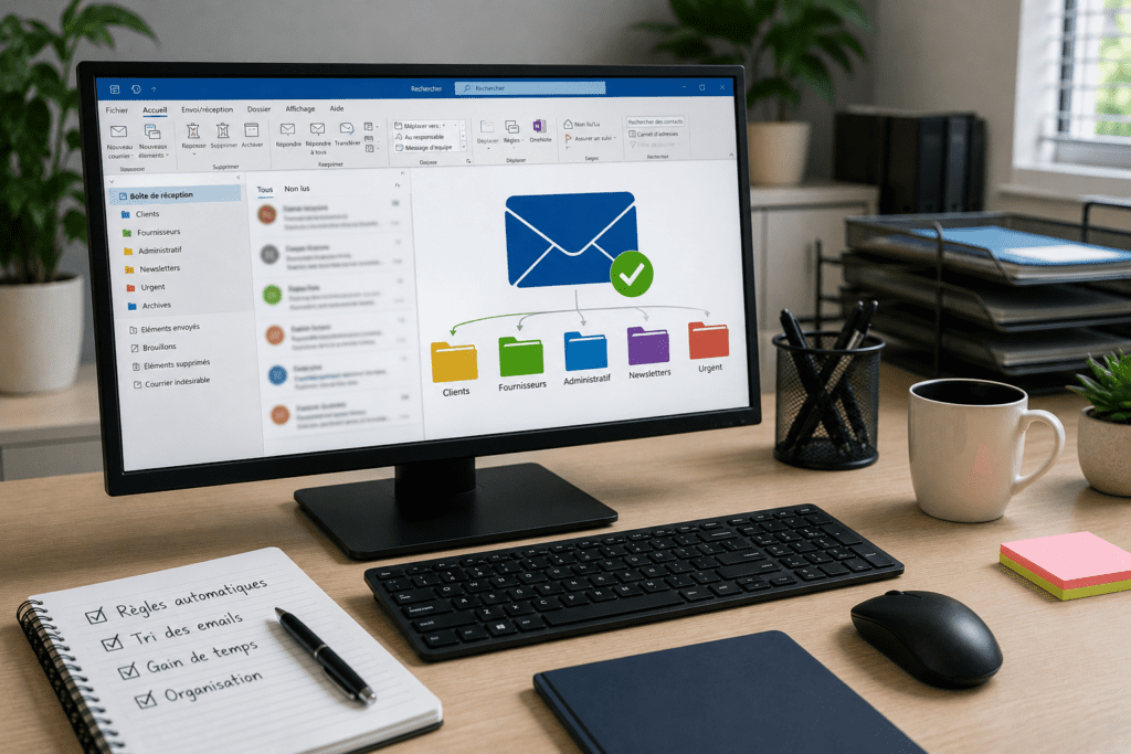 Gestion des emails en automatique à La Réunion 974 comment j'ai tout organisé.
