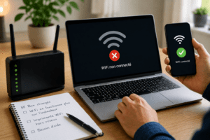 dépannage informatique Réunion 974 - problème WiFi box Sainte-Marie