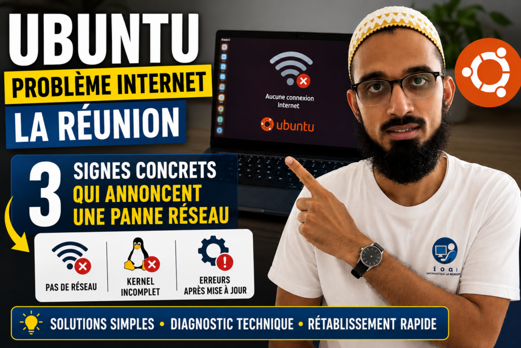 ubuntu problème internet La Réunion