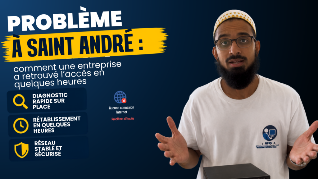 Problème internet à Saint-André