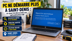 PC ne démarre plus à Saint-Denis