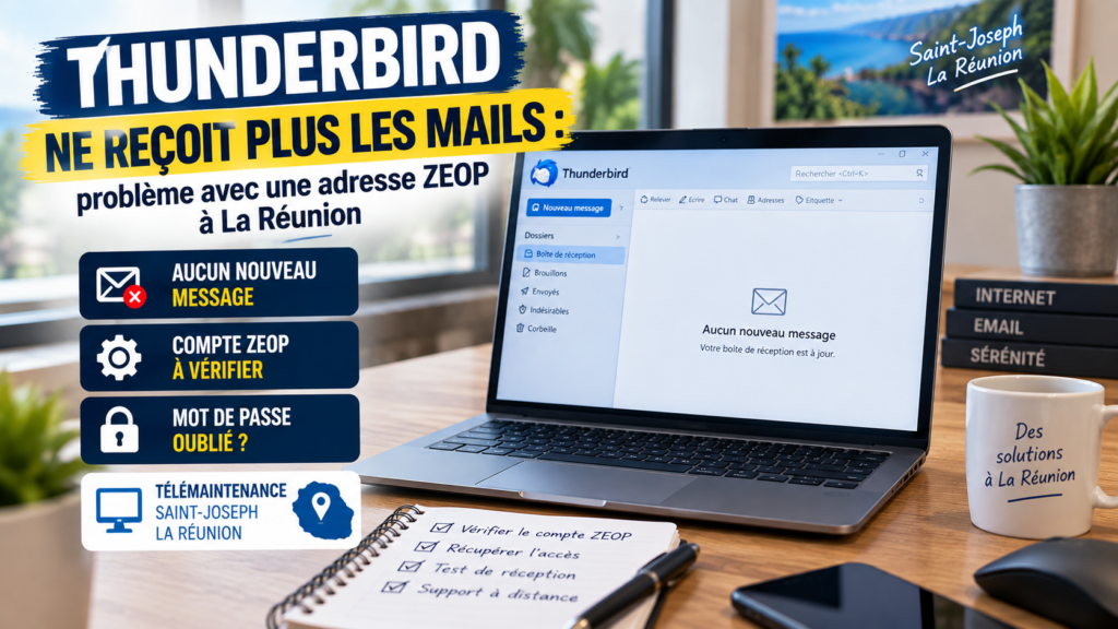 Thunderbird ne reçoit plus les mails 974